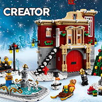 thumbnail image for Announcing CREATOR Expert Winter Fire Station (10263)