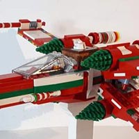 thumbnail image for Comparison: X-wing Episode IV vs Christmas X-wing