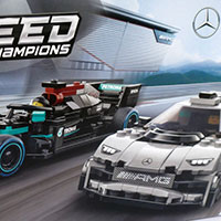 thumbnail image for Set Review ➟ LEGO<sup>®</sup> Speed Champions 76909 Mercedes AMG F1 W12 and Project One