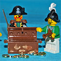 HBM003 articulo LEGO Piratas miniatura