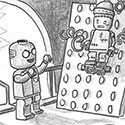 HBM013 articulo unlabelled cartoon miniatura