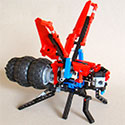 HBM022 articulo Cómo construir un modelo alternativo a partir de un set LEGO Technic miniatura