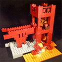 HBM023 articulo Review Minecraft 21122 The Nether Fortress miniatura