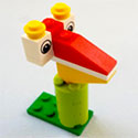 HBM024 articulo Lección WeDo Montaje avestruz miniatura