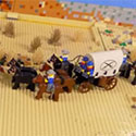 HBM030 articulo Exposición de construcciones de LEGO en la XVI Feria de Coleccionismo de Mungia miniatura