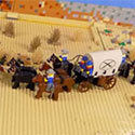 HBM030 articulo Exposición de construcciones de LEGO en la XVI Feria de Coleccionismo de Mungia miniatura