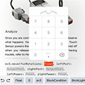 HBM031 articulo Programar el EV3 con Swift Playgrounds Lección 2 Mover en línea recta miniatura