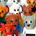 HBM031 articulo LEGO Animals miniatura