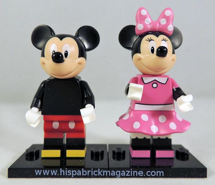 Mickey and Minnie Mouse