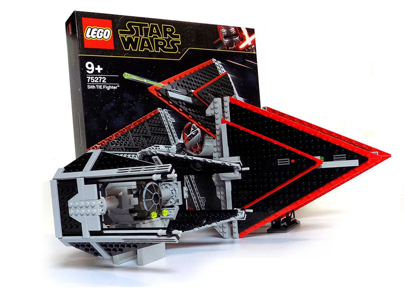 Size comparison with a custom TIE Interceptor