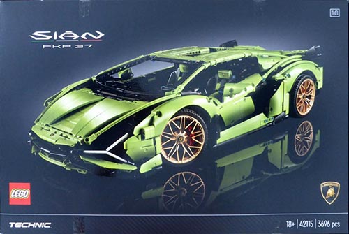 千 Set Review ➟ 42115 LEGO<sup>®</sup> Technic Lamborghini Sián