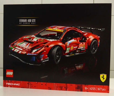 Set Review ➟ 42125 Ferrari 488 GTE