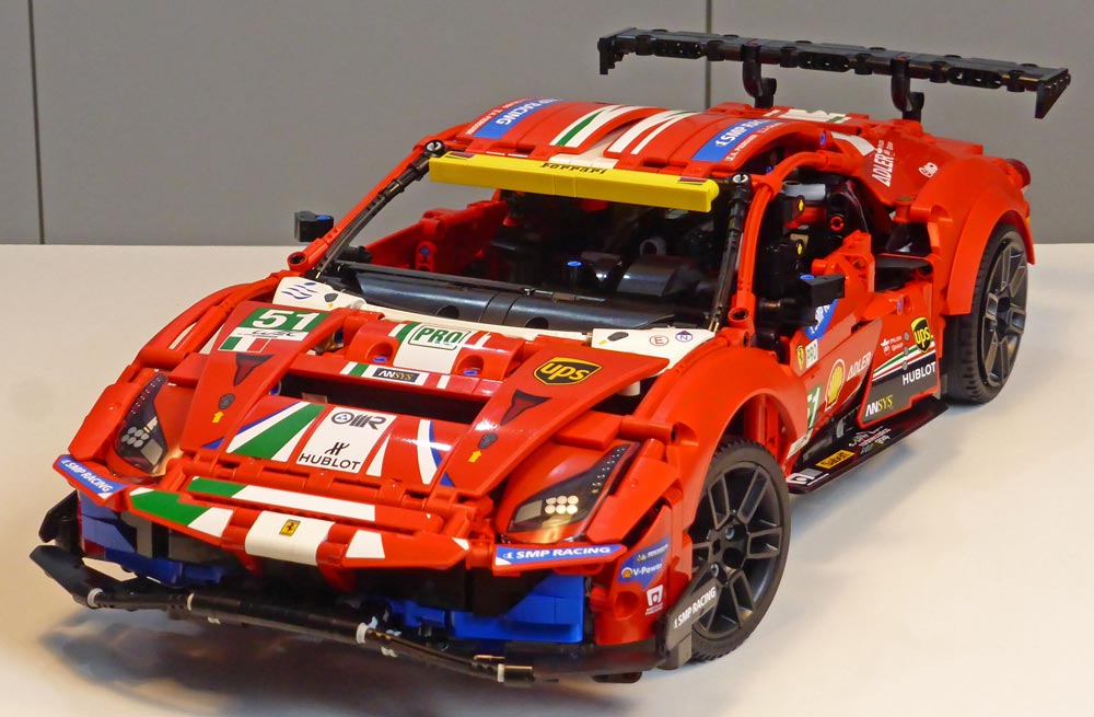 ゆう Set Review ➟ 42125 Ferrari 488 GTE