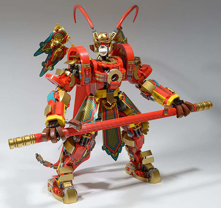 Monkey King warrior mech