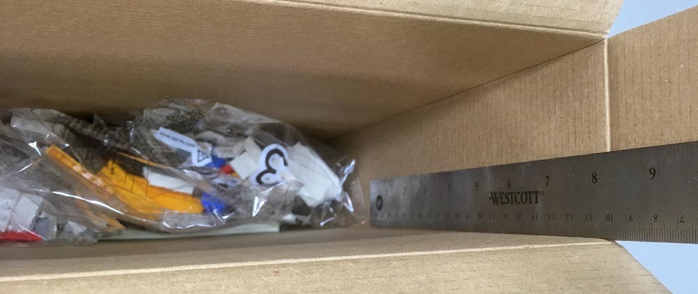 emptiness of box