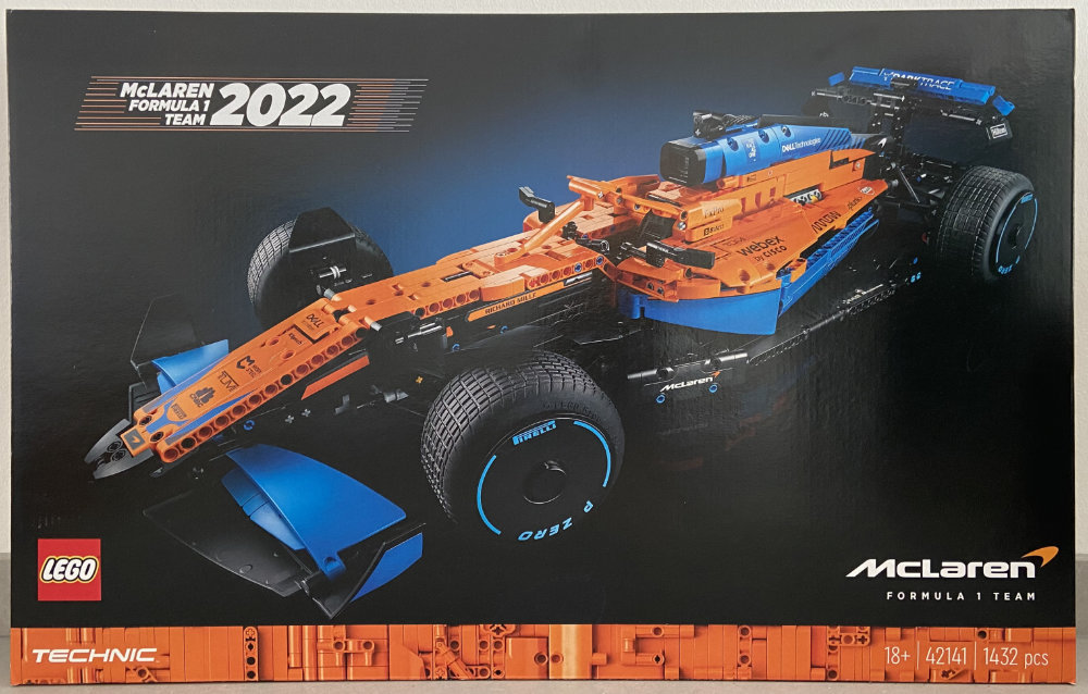 LEGO Technic McLaren Formula 1 F1 Team Race Car Set 42141 - US