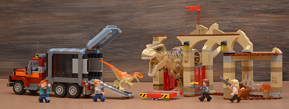 Set Review ➟ LEGO<sup>®</sup> 76948 T. Rex and Atrociraptor