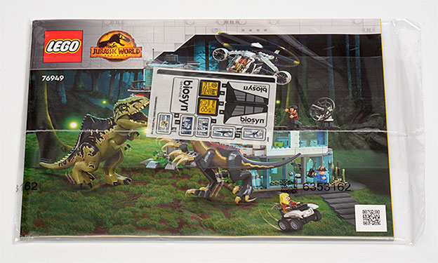 Set Review ➟ LEGO<sup>®</sup> 76949 Giganotosaurus and