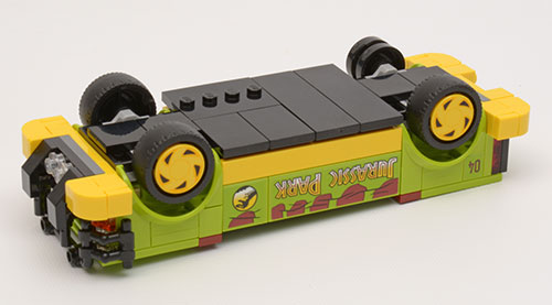 overturned vehicle