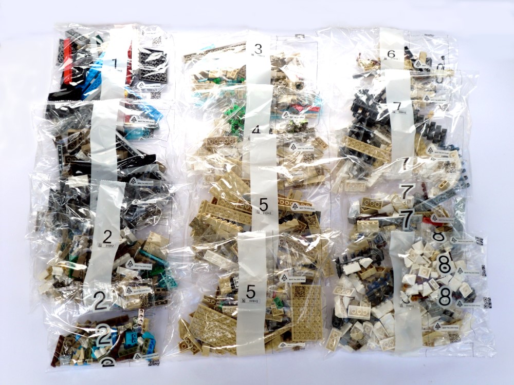 レコードコレクション LEGO 21058 The Great Pyramid of Giza Set Parts List