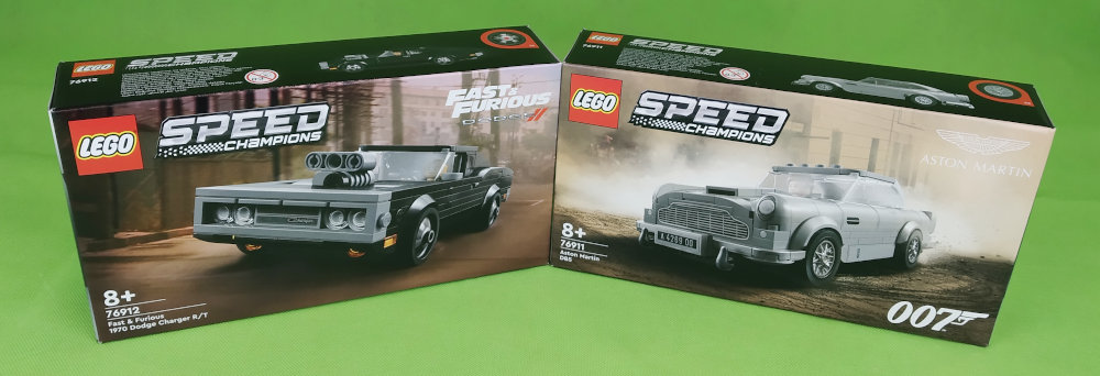 LEGO Speed Champions Aston Martin DB5 and Fast & Furious 1970