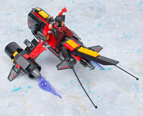 rear view of the evil flyer