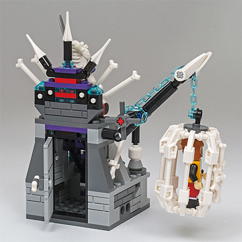Bone Demon Throne back