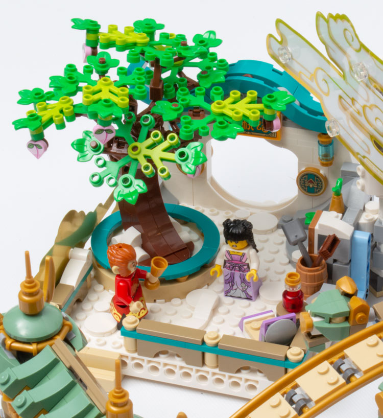 LEGO set 80039 jardín