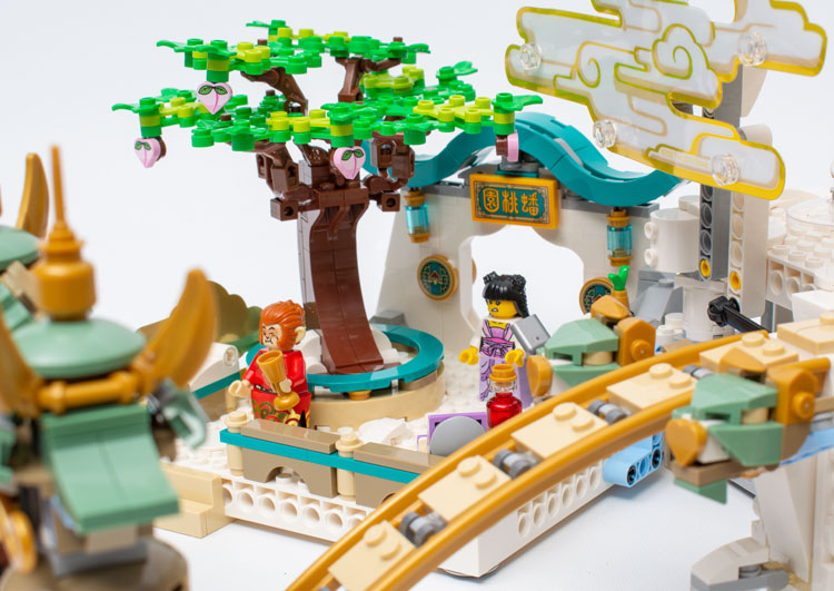 LEGO set 80039 jardín