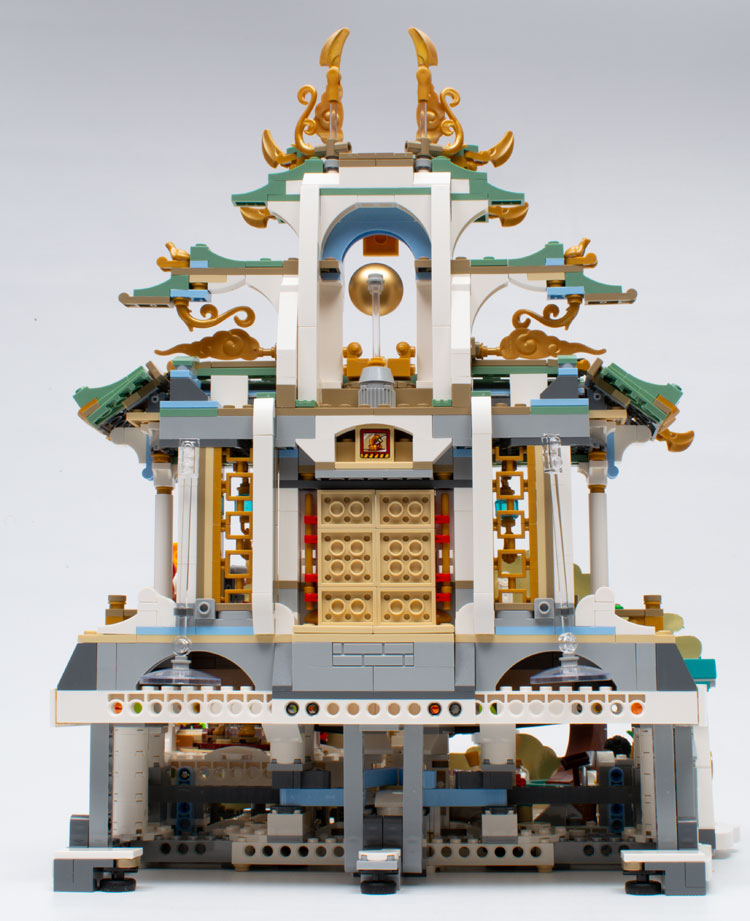 LEGO set 80039 parte trasera del palacio