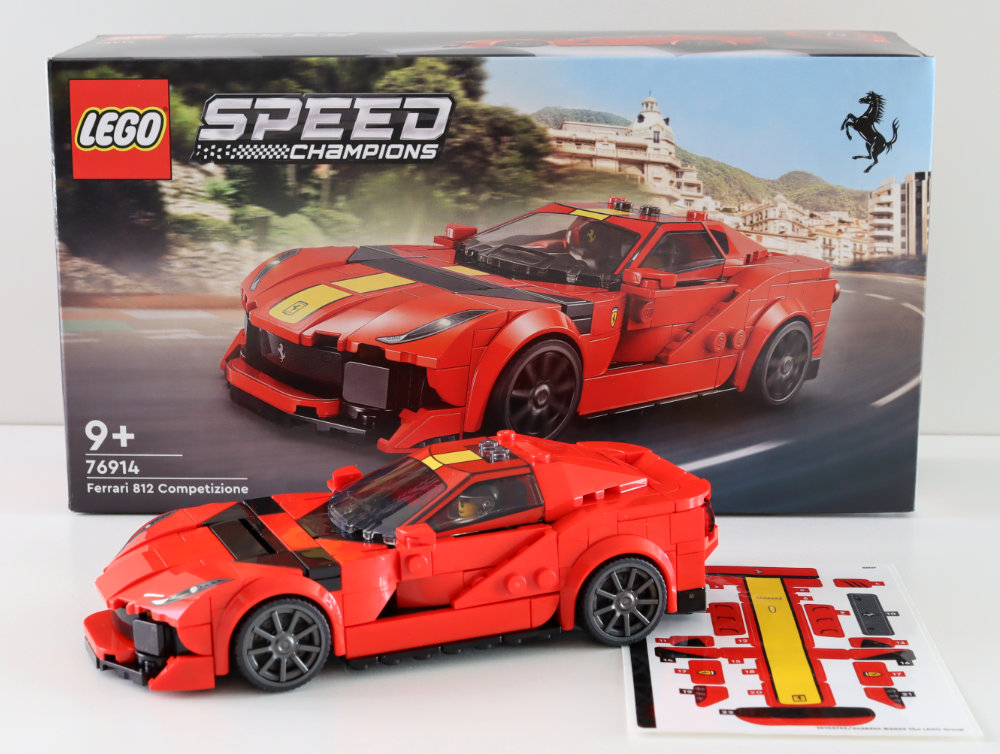 76914 box, model and stickers
