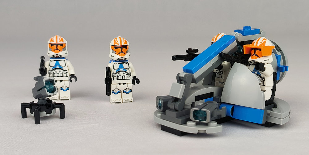 COSME ACADEMIA 3点セット LEGO 332nd Ahsoka's Clone Trooper Battle Pack Set #75359-1 NEW