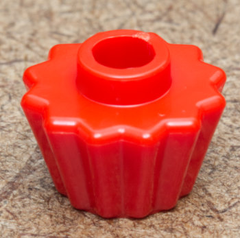 cupcake en rojo