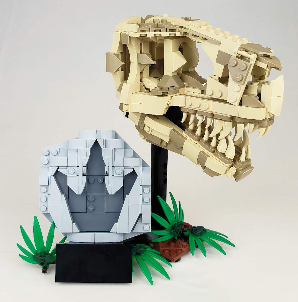 LEGO Jurassic 76964 Dinosaur Fossils: T. rex Skull review