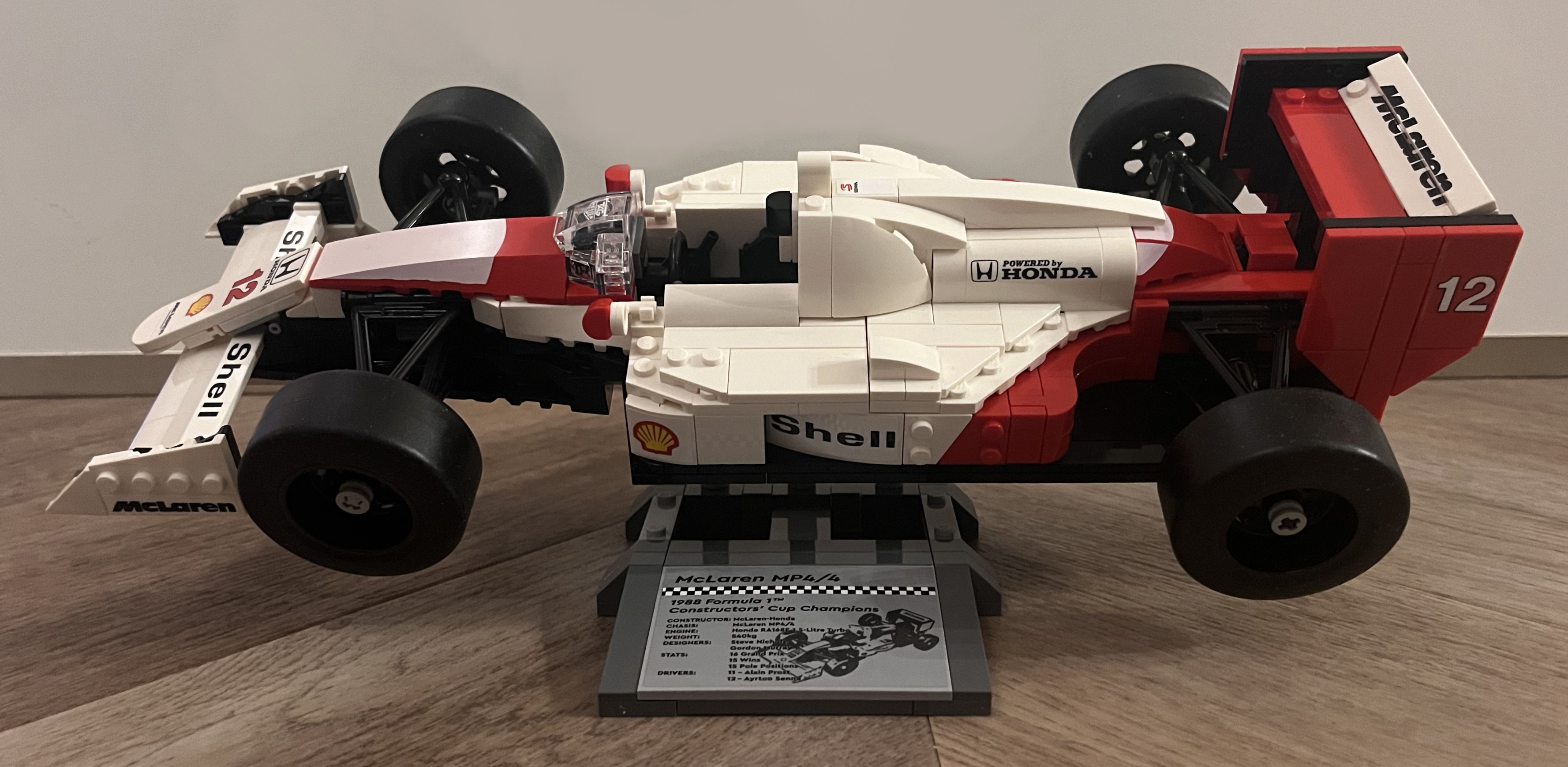 car on stand
