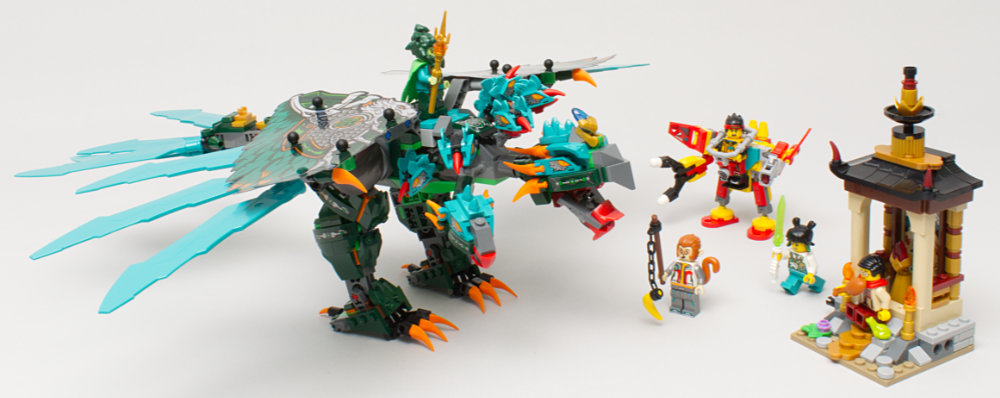 Set Review ➟ 80056 LEGO<sup>®</sup> Monkie Kid™ Nine-Headed Beast