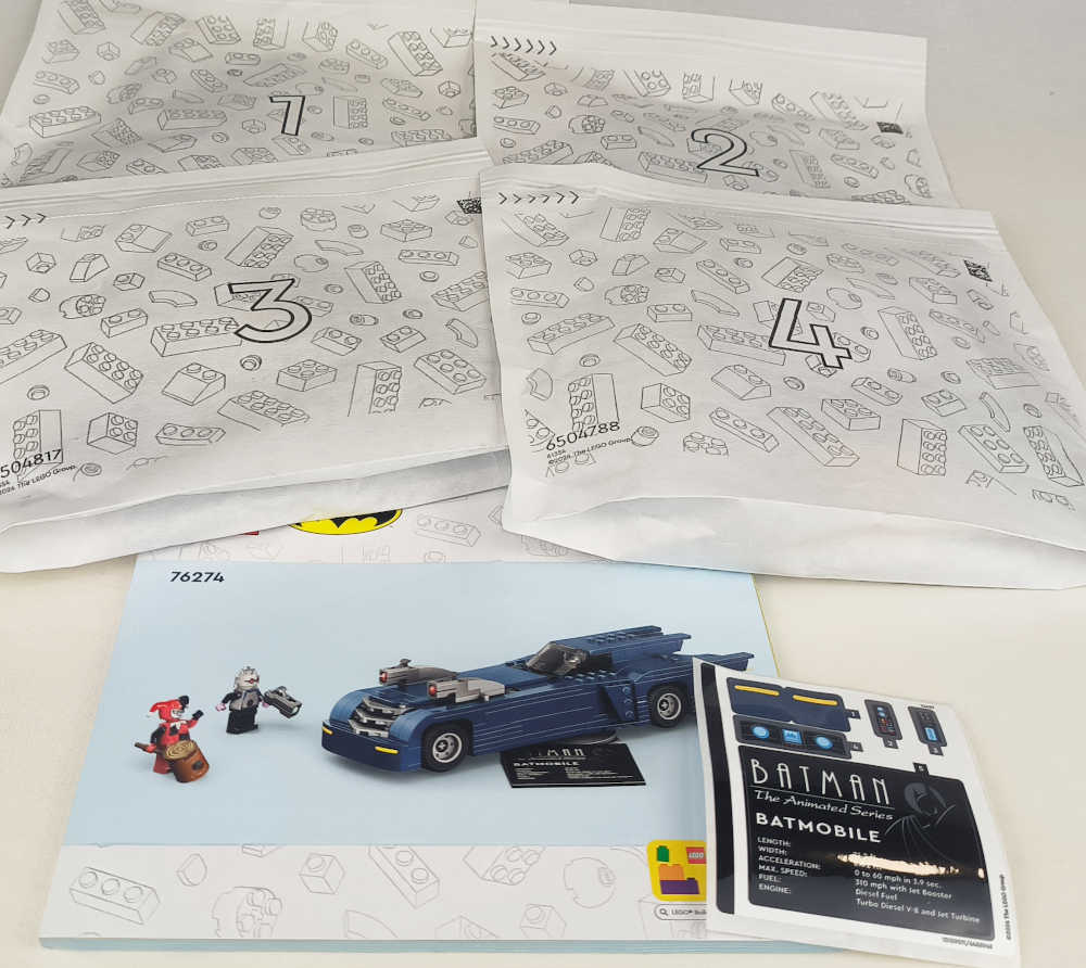 ブルーブルー LEGO DC Comics Super Heroes 76274 Batman with the Batmobile vs