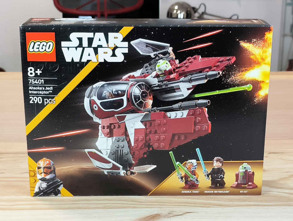 新品未開封 アショクバンドル アショク サプライセット Set Review ➟ LEGO<sup>®</sup> 75401 Ahsoka's jedi interceptor