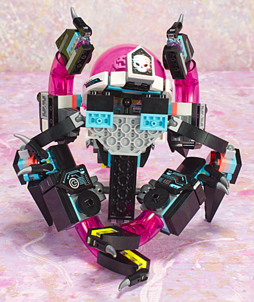 scorpion sitting crosslegged