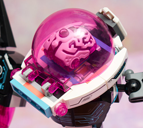 Cyber Brain Mech head