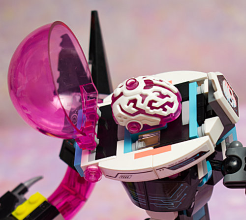 Cyber Brain Mech head