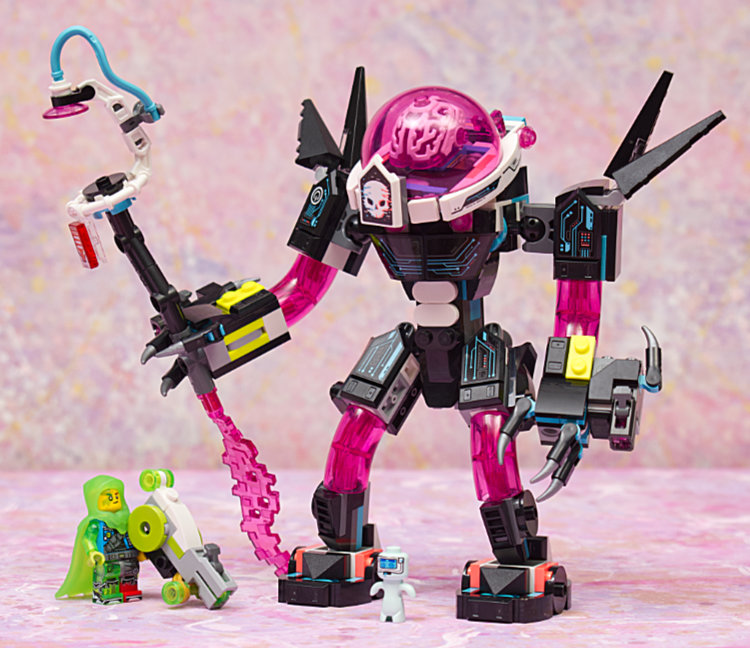 Set Review ➟ LEGO<sup>®</sup> 71495 Dreamzzz Mateo vs Cyber Brain