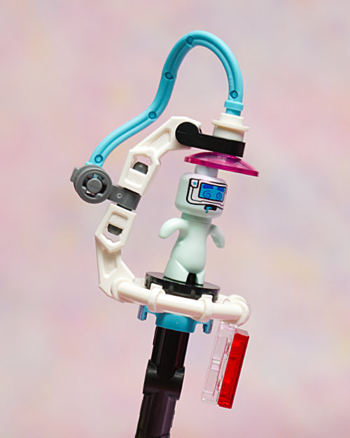 Cyber Brain Mech staff