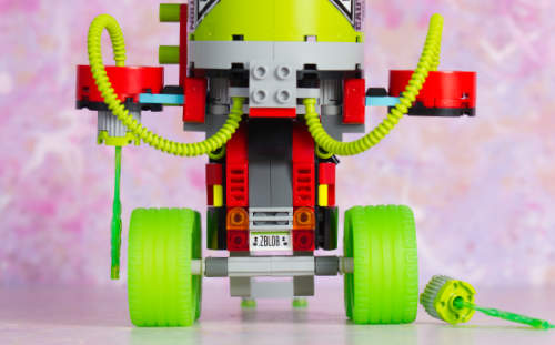 minifigure attached to bar