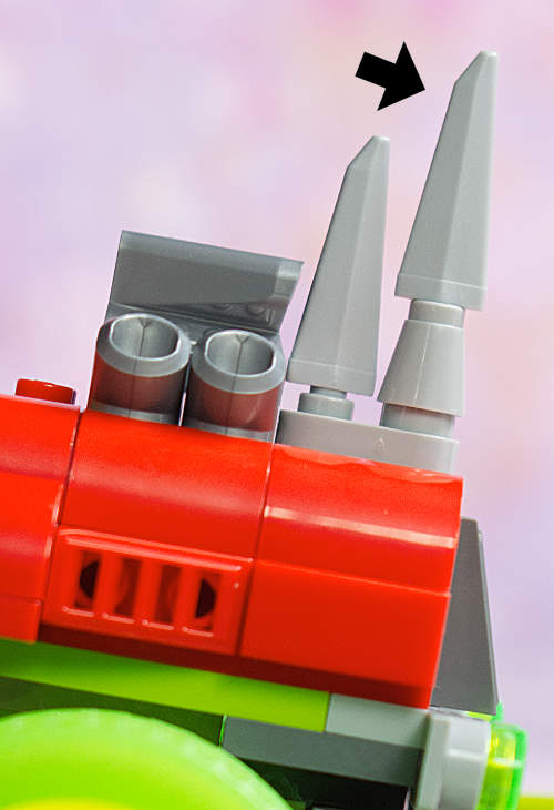 spike on hood