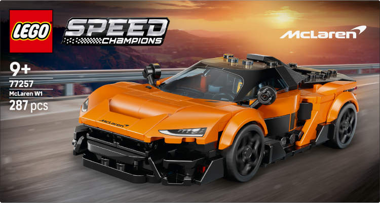 コメント者2/12 大10 Amazon.com: LEGO Speed Champions McLaren W1 Race Car Toy for Boys