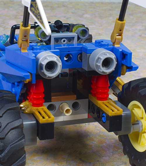 rear view of car without attachments