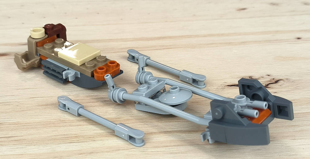 EXゴモラ ▻ Review : LEGO Star Wars 75436 The Mandalorian & Grogu's Speeder