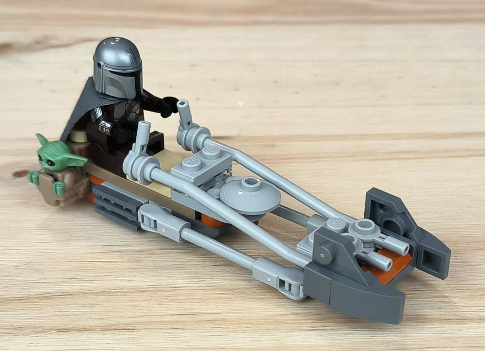 EXゴモラ LEGO Set 75436-1 The Mandalorian & Grogu's Speeder Bike (2026 Star