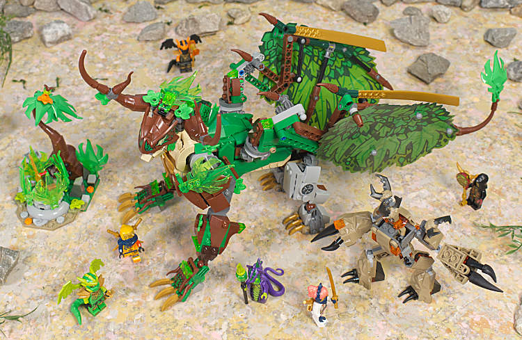 LEGO set 71859 The Dragon of Life